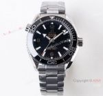 (VS Factory) Omega Seamaster Super Clone Watch Planet Ocean 600M Ss Black Ceramic 43.5mm